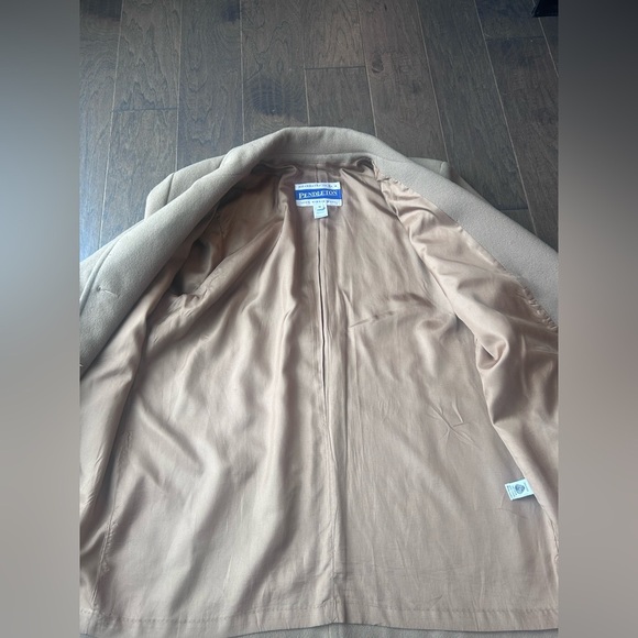 VINTAGE PENDLETON COAT. 100% Virgin Wool. Size 14 - Picture 5 of 15